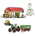 Produktbild Schleich Farm World - Bauernhof 42333 mit Traktor 42379 und Futtersilo