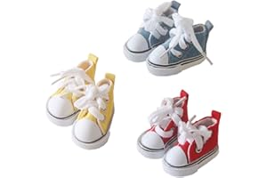 niannyyhouse Chaussures en toile de 20 cm, poupée humanoïde, animaux en peluche, accessoires de vêtements (A-2)