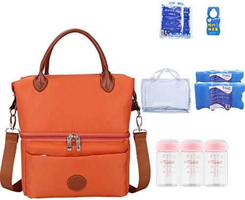 Breast milk fresh package, storage ice packs, refrigerated bags, multi-functional large-capacity backpack, outdoor mummy bag ( Style : F )