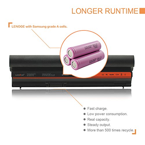 LENOGE Hochleistung Neu Akku Für DELL Li-ion Ersatz Laptop Batterie Latitude E6220 E6230 E6320 E6330 E6430s. HGKH0 HJ474 J79X4 F33MF FHHVX FN3PT WJ383 WRP9M X57F1 11.1V 5200MAH - 6