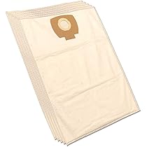 Vhbw 20x Sacchetto Compatibile Con Nilfisk WAP Alto ST 35 E, 20, 25 Aspirapolvere - 33,1cm X 77 Beige 38174892 - Foto 3