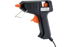 POWERSELL Kleine Heißluftpistole für Siegelwachs aus Silikon, für Stempel, Wachsversiegelung, Lack für Hochzeitseinladungen, Liebesumschläge (Pistola, 7 mm)