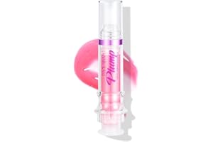 HOPHAT Huile à lèvres repulpante à l’extrait de piment - Gloss à lèvres repulpant instantané, baume à lèvres teinté hydratant, huile à lèvres réparatrice de jour et de nuit pour les lèvres (05#)