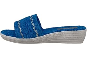 Patrizia Azzi Donna Ciabatte Pantofole Spugna Estive Casa Mare Piscina Spa in Spugna 100% Art. 174