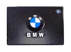 BKN Car Dashboard Mat Anti-Slip Gel, Non-Slip Pad for Mobile Phones, Sunglasses, Keys and More (Car Matt, B_M_W)