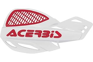 Acerbis Vented Uniko Protège-mains talla única Blanc/rouge