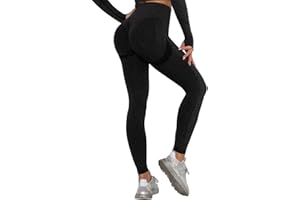 DUROFIT Scrunch Butt Sport Leggings Für Damen, High Waist Blickdicht Po Push Up Booty Leggings für Sport & Alltag, Sportleggings für heiße Tage