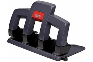 RAPID SP34 SUPREME - perforatore a 4 fori - 30 fogli - Nero - 24845701