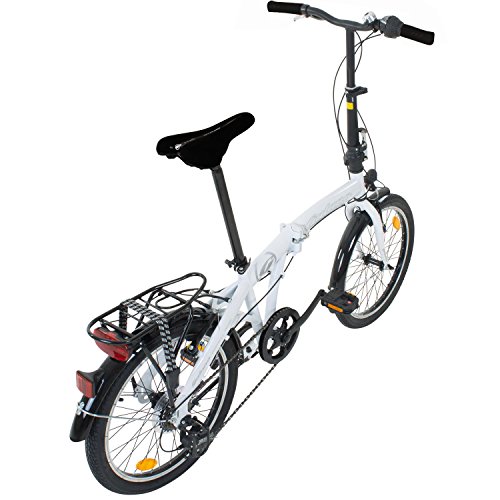 20 Zoll Galano Park Lane Camping Klapp Fahrrad 6 Gang Shimano Licht - 3