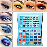 lidschatten primer essence ❤【LANGLEBIG, OHNE ZU VERBLASSEN】：Der Lidschatten haftet gut auf den Augenlidern und die Farben halten den ganzen Tag über mit ausgezeichneter Duktilität. Lidschatten-Palette hilft Ihnen, das beste Aussehen zu bewahren, besonders bei einigen wichtigen Anlässen, wie z-matte and shimmer eyeshadow palette
