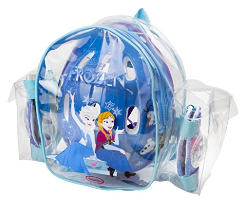 Imagen principal de Frozen - Bolsa con casco, rodilla y codo pads (D'Arpèje OFRO004) para niña