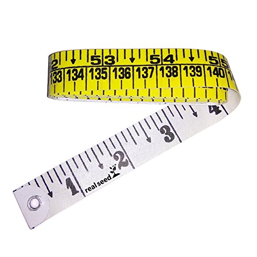 Synthetic Sewing Measuring Ruler Extra Heavy Durable Double Ink Coated Tailors Measurement Tape (Multicolour)