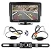 Price comparison product image LeeKooLuu Wireless Backup Camera and Monitor Kit 9V-24V Rear View Camera Parking System For Car/Vehicle/Truck/Van/Camper WaterProof Night Vision with Guide Lines