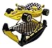 Racing car baby walker / rocker - yellow (new 2015)