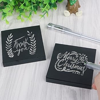 Post-it Super Sticky Notes, 3 x 3-Inches, Black, 5-Pads ...