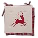 Produktbild Clayre & Eef HD29 Hello Deer Stuhlkissen Kissen Wendemuster ca. 40 x 40 cm