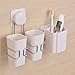 Produktbild LOSTRYY Gargle Cup Bürste Zähne Cup Bad kreative Sucker, g