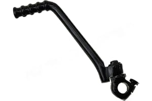 LCYEN 13mm Adjustable Kick Starter Pedal Lever For 140cc 150cc 160cc 200cc 250cc Pit Dirt Bike Motorcycles - Black Stainless Steel (13mm)