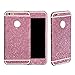 Chianrliu® Full body glitter bling Aufkleber Screen Protector film Skins case für iPhone 6 - 4.7 Zoll (Hot Rosa)