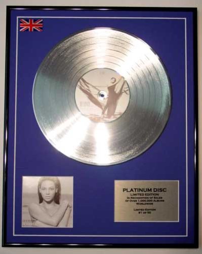 BEYONCE//LTD EDITION CD PLATINUM DISC/I AM....SASHA FIERCE