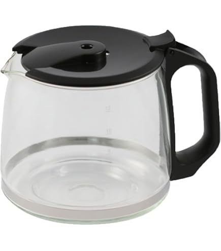 Verseuse En Verre LUTH Premium Compatible Cafetière Smeg 697650076 | Pièce Remplacement Qualité Pro