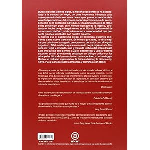 Menos que nada: Hegel y la sombra del materialismo dialéctico