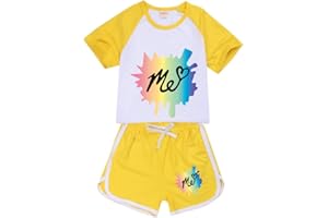 Rhymh Moriah Elizabeth Tracksuits T Shirt and Shorts 2pcs Set for Girls Boys Moriah Elizabeth Merch T Shirt Outfits