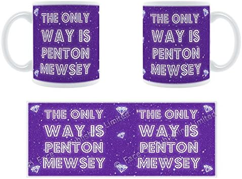 The Only Way Is Penton Mewsey - Stylised Chunky Ceramic Mug