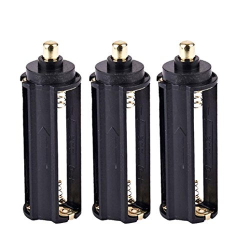 Taschenlampe Oyedens QualitäT 3 X 3 Aaa Batteriehalter-Federkastenkasten FüR Taschenlampe
