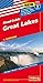 Produktbild Hallwag USA Road Guide 03. Great Lakes 1 : 1 000 000: Straßenkarte. Road Maps. Index. National Parks. City Maps. Chicago, Detroit, Niagara Falls, Isle Royale (Hallwag Strassenkarten)