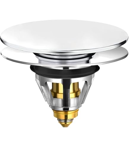 RVS afvoerstop zonder overflow met pop-up systeem van Sento Stainless