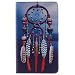 Produktbild Samsung Galaxy Tab S T700 8,4 Zoll Hülle GeniusMALL Illustration Gemalt Karikatur Muster Entwurf PU Leder Tablet Schutzholster Ultradünne Schutzhülle Schutz Tasche Handyhülle 360° Anti-Wrestling mit Standfunktion Smart PC Slim Fit Design Stand Shell Case Cover Neue Modell ( SM-T700 SM-T701 SM-T705 ) Dreamcatcher Campanula Muster