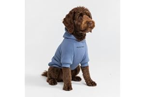 Spark Paws Sudadera con capucha para perro, suéter de alta calidad para perros pequeños, medianos y grandes, trajes cálidos para bulldogs franceses, pitbull, cachorro, alternativa a la chaqueta de