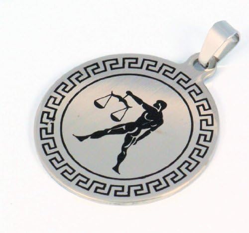 and Men's Jewelry pendants signs jewelry stainless Men - Astro astrological men LIBRA pendant ??of Zodiac zodiac women steel made of the Astrology