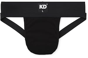 KD Willmax Organic Cotton Jockstrap Gym Supporter – 3” Waistband, Soft & Durable
