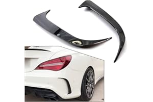 GZYF Spoiler per paraurti posteriore auto, deflettore d'aria per Mercedes Benz Classe CLA W117 CLA200 CLA250 CLA45 2014-2018, nero lucido