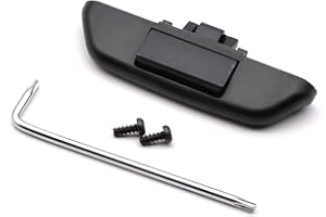 HAOTOM Mango de sombra de techo solar trasero gris Negro Para Audi Q7 2007 2008 2009 2010 2011 2012 2013 2014 2015 4L0898924