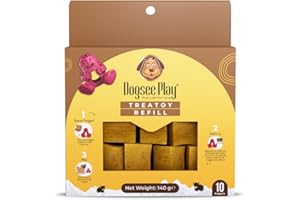 Dogsee Chew For Dogs | 100% Natural Himalayan Yak Chew Treatoy Refill Pack | Plaque & Tartar | Healthy Immune System | Play Time Refill 10 Piece