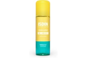ISDIN HydroLotion SPF 50 - Fotoprotector solar Corporal Bifásico, PROTECT & DETOX, Hidratante, Piel radiante, 200 ml