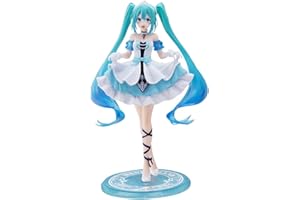 IFHDO Hatsune Miku Figuren Charakter Puppenmodell Anime PVC Modell Action Figure Toys Desktop Ornaments Collectable Supplies Gift für Kindergeburtstag 20cm