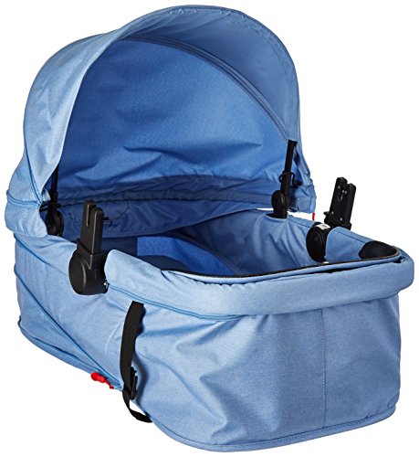 phil&teds Voyager Pushchair Doubles Kit, Blue Marl