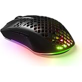SteelSeries Aerox 3 Wireless Onyx Gaming Mouse - TrueMove Air Optik Sens&ouml;r - 68 Gram - Suya Dayanıklı - Siyah