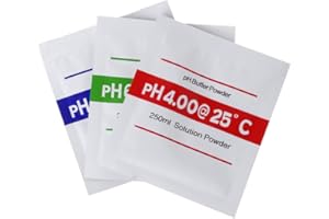BIlinli 3 Teile/los PH Puffer Pulver Für Test Meter Messen Kalibrierung PH 4,00 6,68 9,18