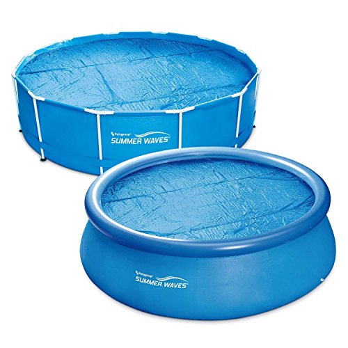 Summer Waves Solarfolie Ø 3,66m Solarplane Poolabdeckung Solar Cover Poolheizung - 2