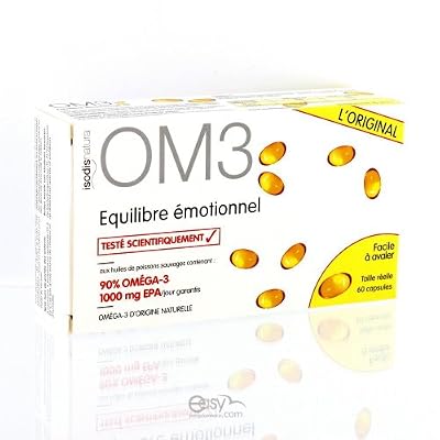 Super diet - Om3 equilibre émotionnel - 60 capsules - Mieux-être émotionnel