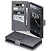 Produktbild Xperia XZ Premium Hülle, Terrapin [ECHT LEDER] Brieftasche Case Hülle mit Standfunktion Kartenfächer und Bargeld für Sony Xperia XZ Premium Tasche - Grau