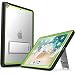 Produktbild Neu iPad 9,7 Zoll Hülle, i-Blason [Ares Serie] Case Ganzkörper Robust Schutzhülle Transparent Hülle Cover mit eingebautem Displayschutz und Halterung für Apple iPad 9,7 Zoll 2017, Grün