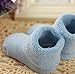 Waboats Winter Thick Cotton Terry Baby in Tube Socks Light Grey S
