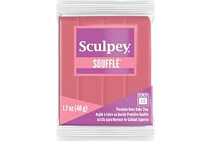 Polyform Argile Sculpey Souffle Goyave, Acrylique, Multicolore, 15 ML