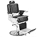 Produktbild Friseurstuhl Friseurstühle Professional Jahrgang Zurücklehnend Haar Salon Schönheit Spa Hydraulisch Einstellbar Barber Stuhl (Schwarz)
